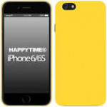 Чехол для iPhone 6, (пластик  желтый ) для сублимации