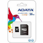 Флеш карта microSD 16GB A-DATA microSDHC Class 10 (SD адаптер)