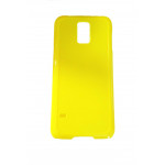 Чехол для Samsung S5 пластик (желтый) для сублимации