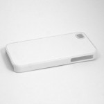 Чехол для iPhone 4/4S (пластиковый, белый) для сублимации