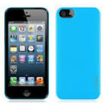 Чехол для iPhone 5/5S, (пластик, голубой Стразы) для сублимации