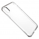 Чехол для iPhone X MAX (пластик прозрачный) для сублимации
