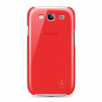 Чехол для Samsung Galaxy S3 i9300 (красный силикон) для сублимации