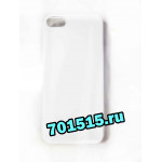 Чехол для iPhone 5/5S, (пластик, белоснежный) для сублимации