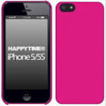 Чехол для iPhone 5/5S, (резиновый, розовый) для сублимации