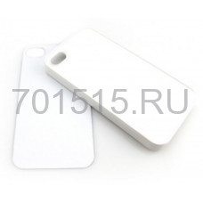 Чехол для iPhone 7 Plus / 8 Plus (пластик, белый ) для сублимации
