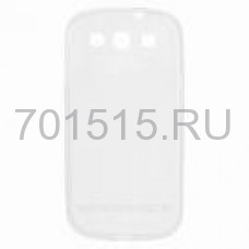 Чехол для Samsung Galaxy S3 i9300 (пластик прозрачный) для сублимации