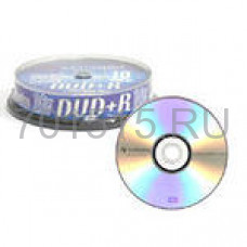 Диск DVD+R VERBATIM 4.7 GB/ 120 min / 16x