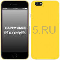 Чехол для iPhone 6, (силиконовий  желтый ) для сублимации