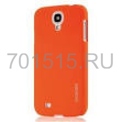 Чехол для Samsung Galaxy S4/i9500 ( пластик оранжевый) для сублимации