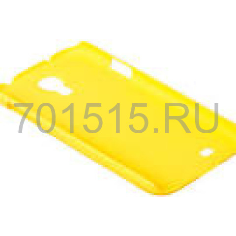 Чехол для Samsung Galaxy S4/i9500 ( пластик желтый) для сублимации