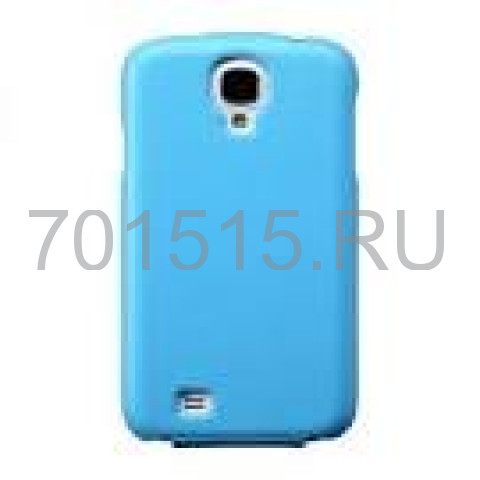 Чехол для Samsung Galaxy S4/i9500 ( пластик прозрачный голубой) для сублимации