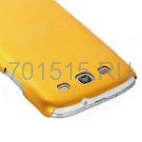 Чехол для Samsung Galaxy S3 i9300 (пластик золотой) для сублимации