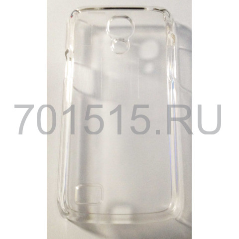 Чехол для Samsung Galaxy S4 mini i9190/i9192/i9195/i9198 (пластик Прозрачный) для сублимации