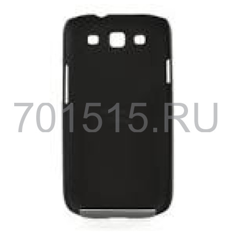 Чехол для Samsung Galaxy S3 i9300 (черный силикон) для сублимации