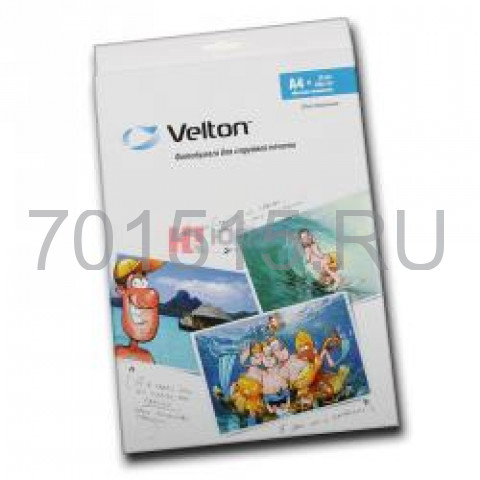 Фотобумага для струйных принтеров VELTON Глянцевая, 230 gsm, 130*180, 50 листов в пачке