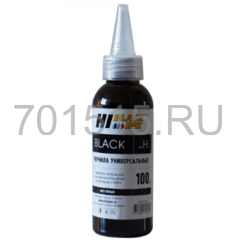 Чернила Hi-Black Универсальные для EPSON, BK, 0,1 л