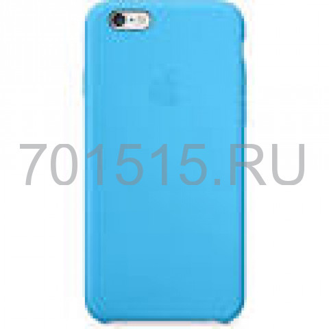 Чехол для iPhone 6, (силиконовий  голубой ) для сублимации